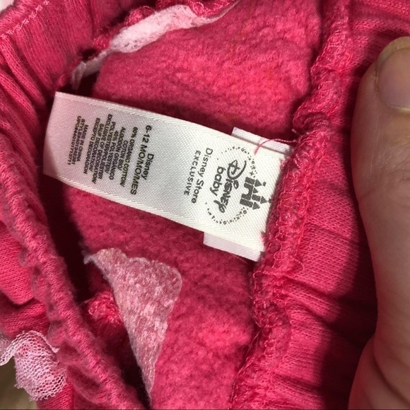 6-9 month Girls Clothing Bundle Pants Skirtall Pink Ruffle Disney Skirt Overall - Picture 4 of 6